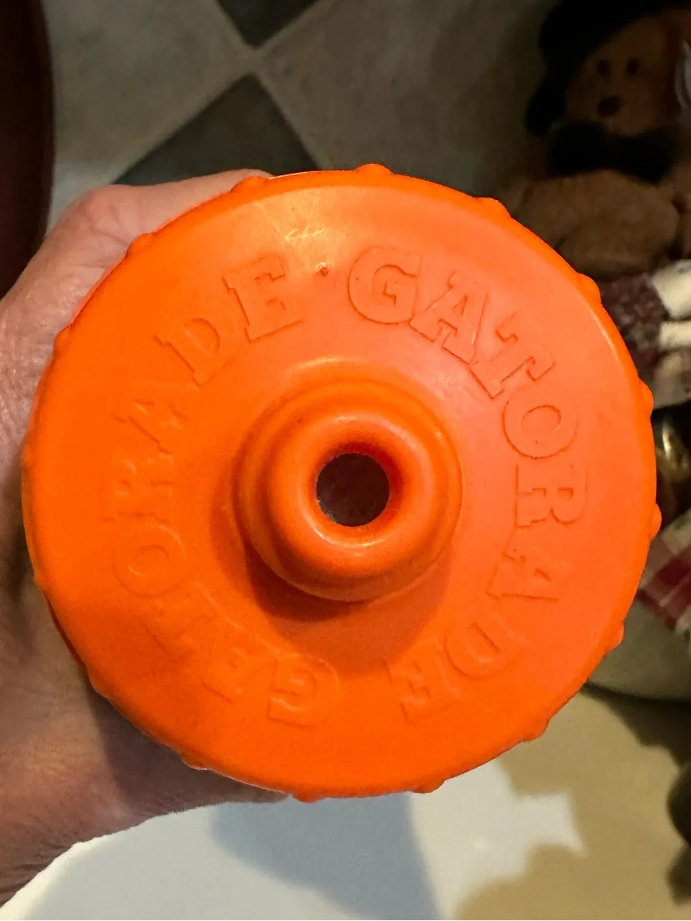 GATORADE HOUSTON TEXANS LOGO SQUEEZE SPORTS WATER BOTTLE BLENDER BALL RECOVERY
